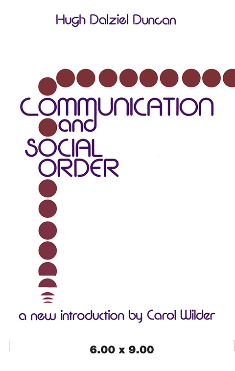 Communication and Social Order 