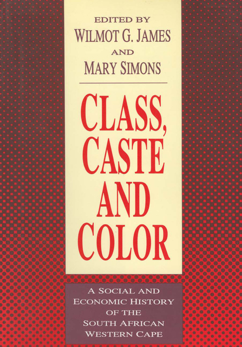 Cover image for book Class, Caste and Color