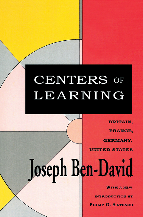 Cover image for book Centers of Learning