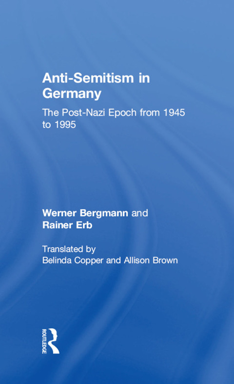 Cover image for book Anti-Semitism in Germany