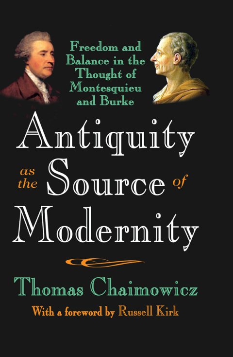 Cover image for book Antiquity as the Source of Modernity
