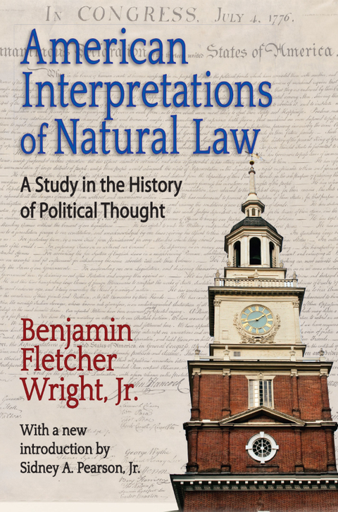 Cover image for book American Interpretations of Natural Law