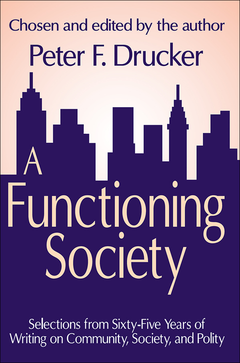 Cover image for book A Functioning Society