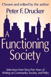 Cover image: A Functioning Society 1st edition 9781412818452