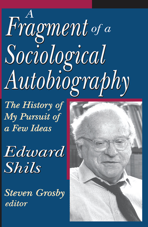 Cover image for book A Fragment of a Sociological Autobiography
