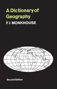 Cover image: A Dictionary of Geography 2nd edition 9780202361314