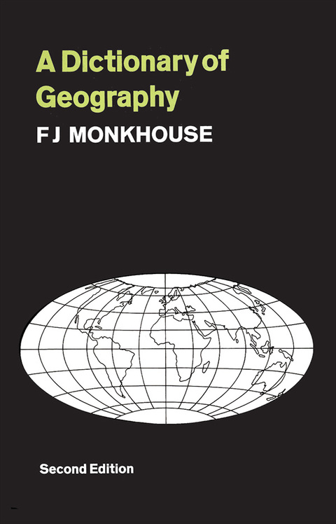 Cover image for book A Dictionary of Geography