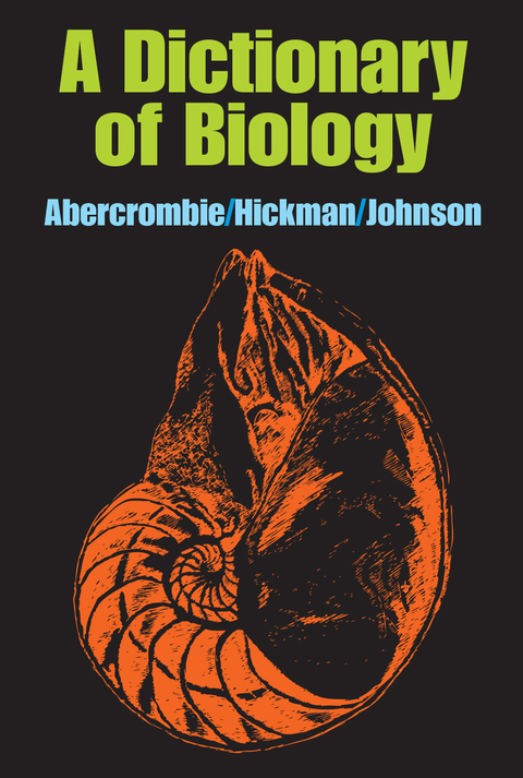Cover image for book A Dictionary of Biology