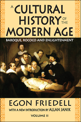 A Cultural History of the Modern Age