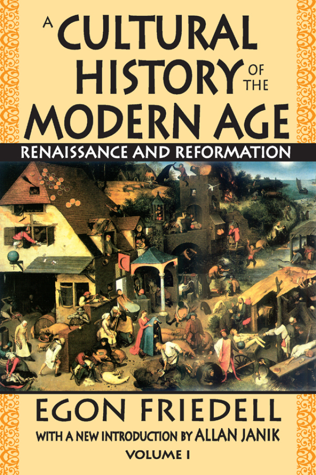 A Cultural History of the Modern Age
