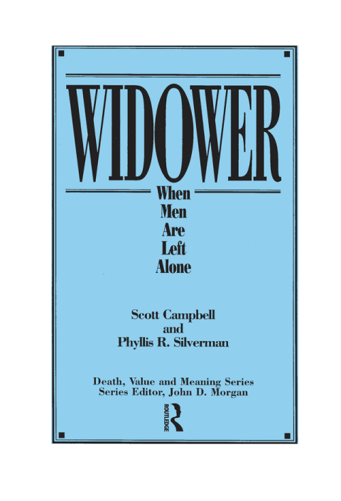 Cover image for book Widower