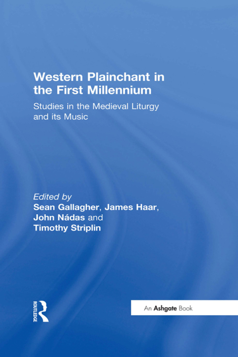 Cover image for book Western Plainchant in the First Millennium