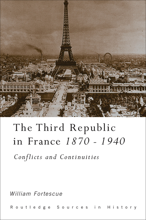 Cover image for book The Third Republic in France, 1870-1940
