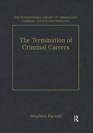 The Termination of Criminal Careers