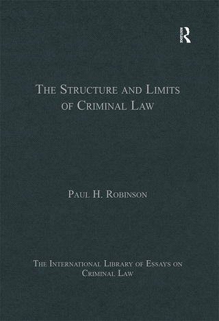 The Structure and Limits of Criminal Law