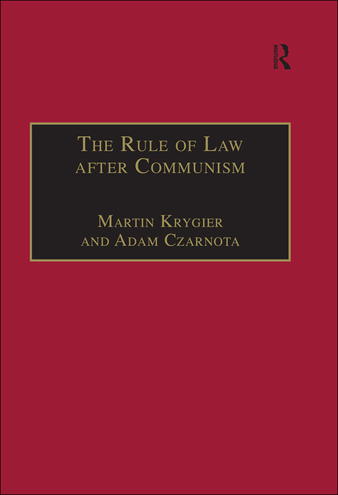 Cover image for book The Rule of Law after Communism