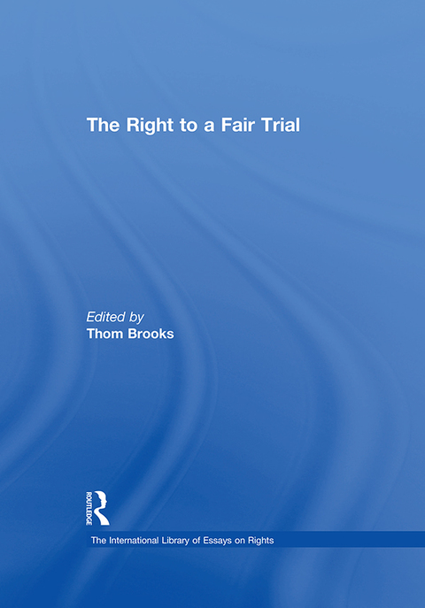 Cover image for book The Right to a Fair Trial