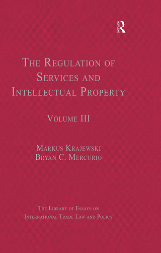 The Regulation of Services and Intellectual Property