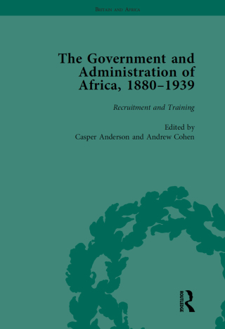 The Government and Administration of Africa, 1880-1939 Vol 1
