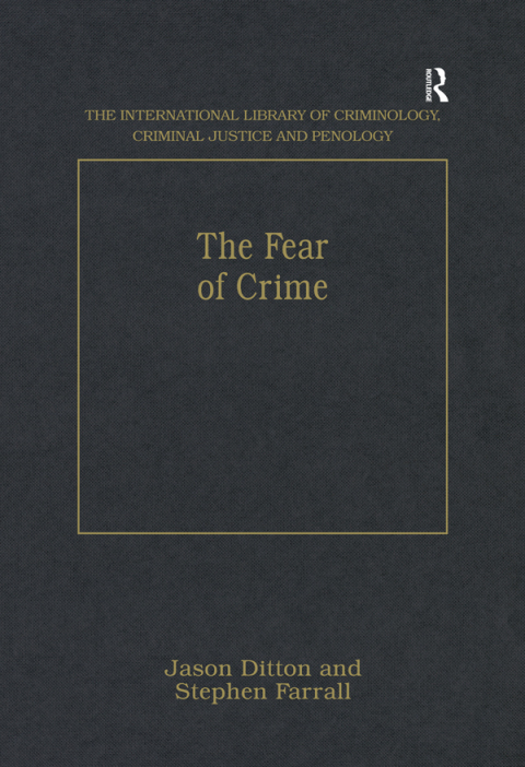 Cover image for book The Fear of Crime