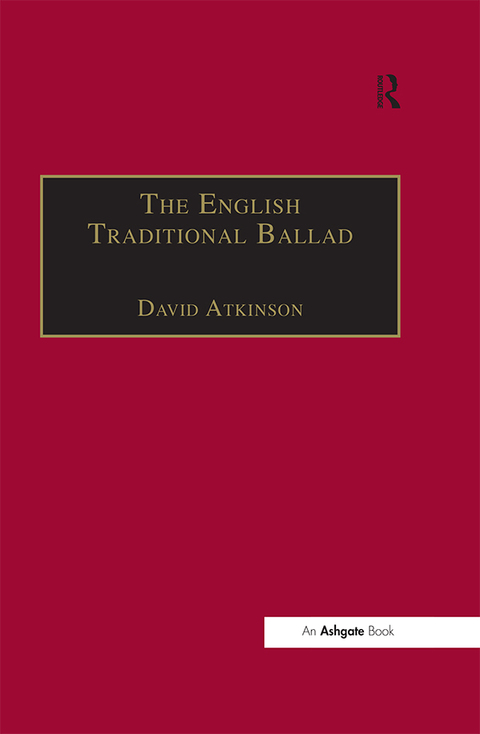 Cover image for book The English Traditional Ballad