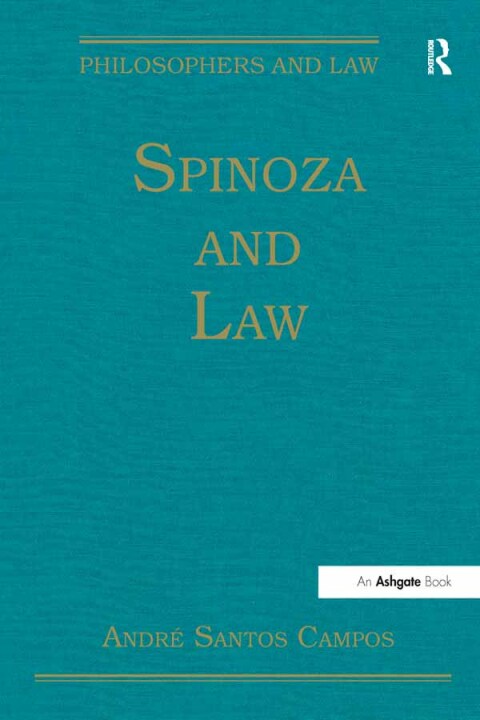 Cover image for book Spinoza and Law