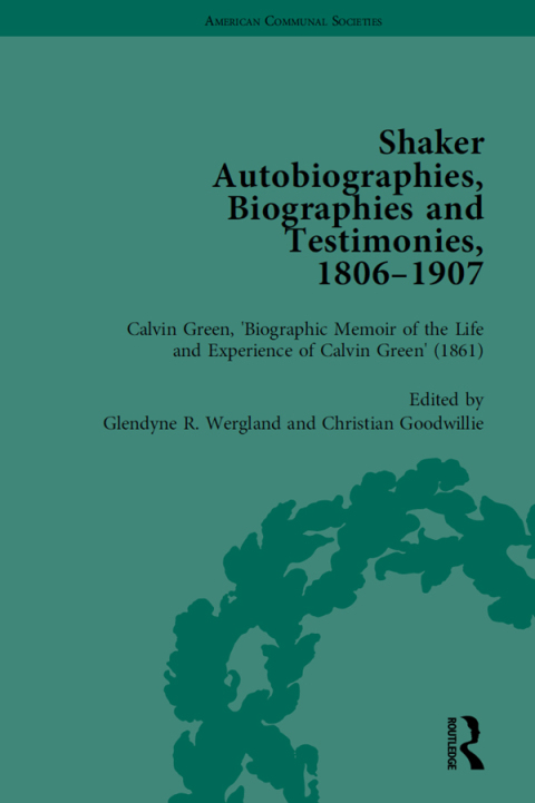 Cover image for book Shaker Autobiographies, Biographies and Testimonies, 1806-1907 Vol 2