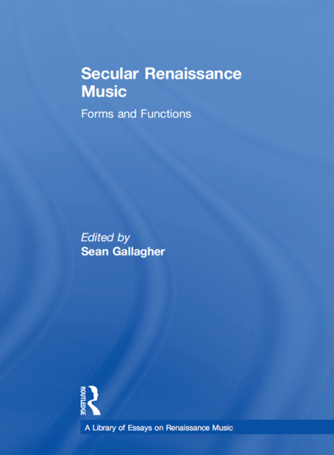 Cover image for book Secular Renaissance Music