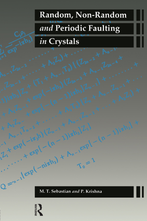 Cover image for book Random Non-Random Periodic Faulting in Crystals