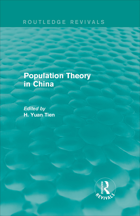 Cover image for book Population Theory in China