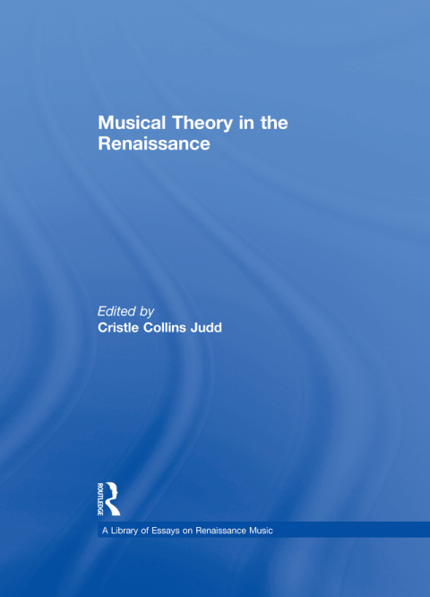Cover image for book Musical Theory in the Renaissance