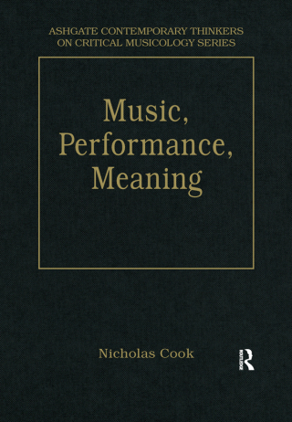 Music, Performance, Meaning