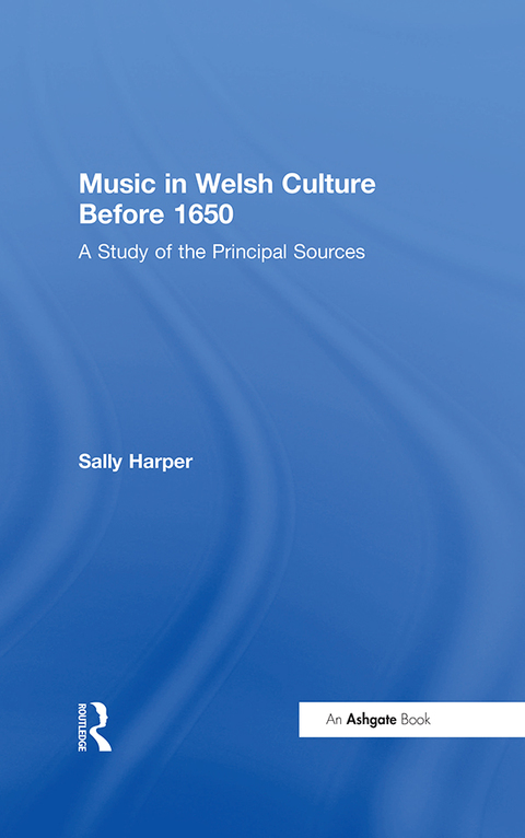 Cover image for book Music in Welsh Culture Before 1650