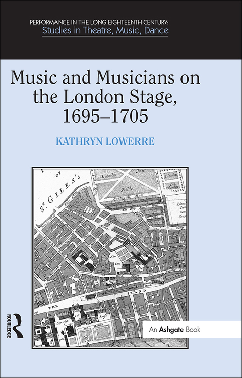 Cover image for book Music and Musicians on the London Stage, 1695–1705