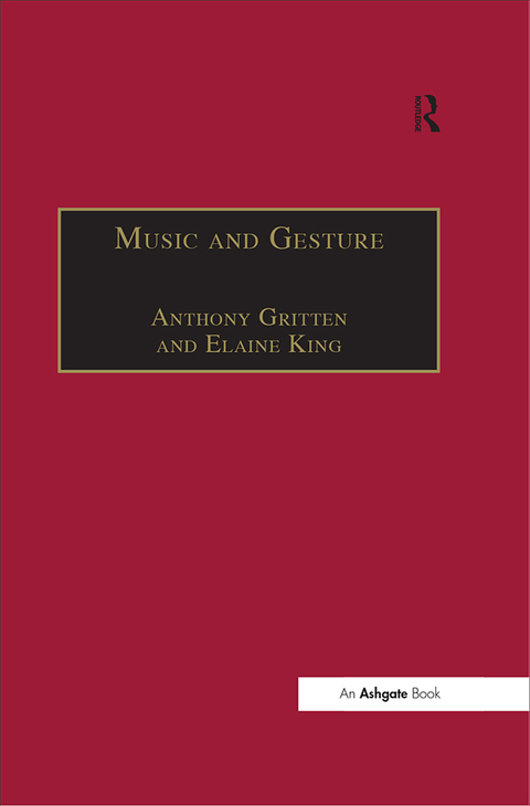 Cover image for book Music and Gesture
