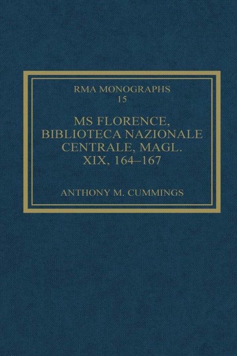 Cover image for book MS Florence, Biblioteca Nazionale Centrale, Magl. XIX, 164–167