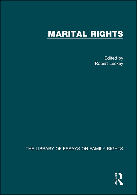 Cover image for book Marital Rights