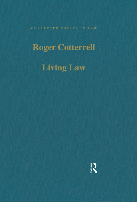Cover image for book Living Law