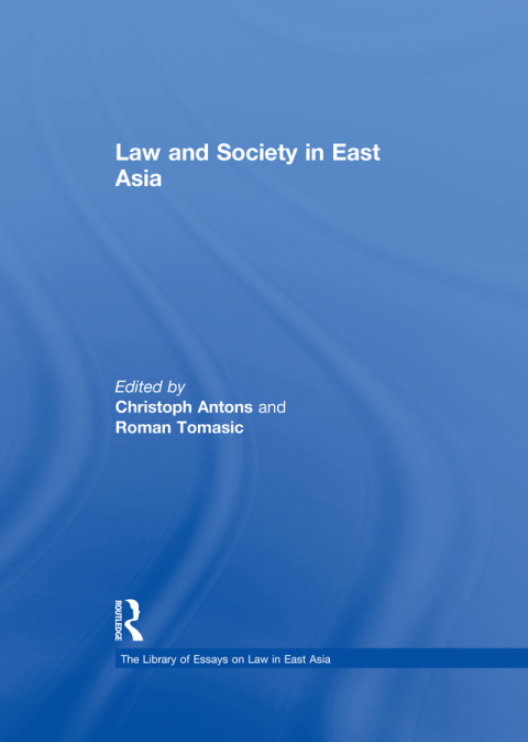 Cover image for book Law and Society in East Asia