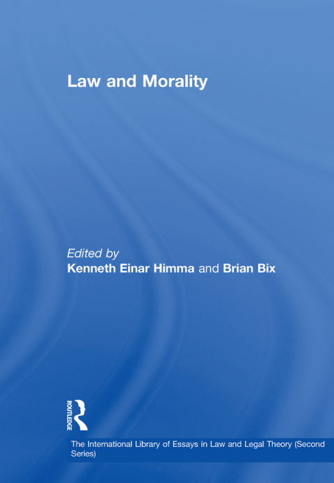 Cover image for book Law and Morality