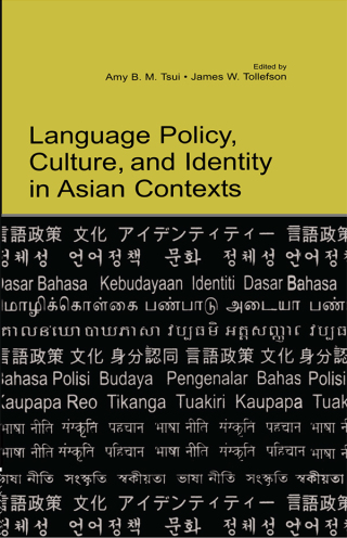 Language Policy, Culture, and Identity in Asian Contexts