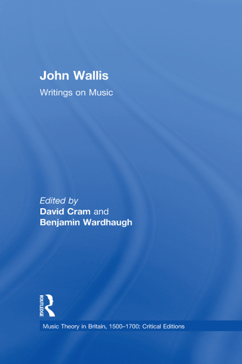 Cover image for book John Wallis: Writings on Music