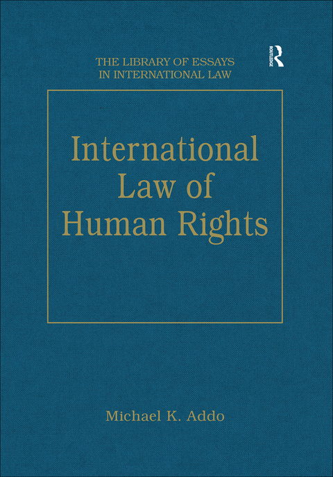 Cover image for book International Law of Human Rights