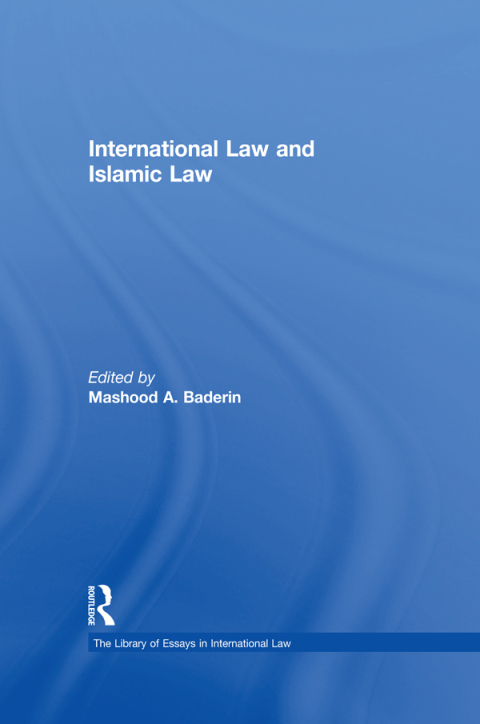 Cover image for book International Law and Islamic Law