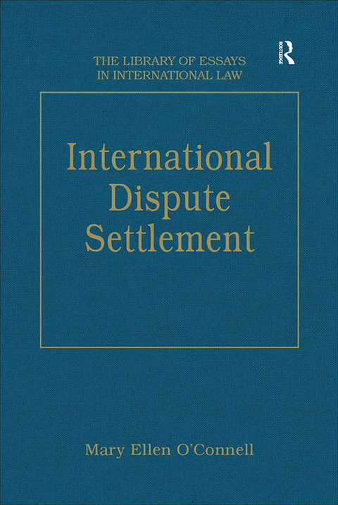 Cover image for book International Dispute Settlement