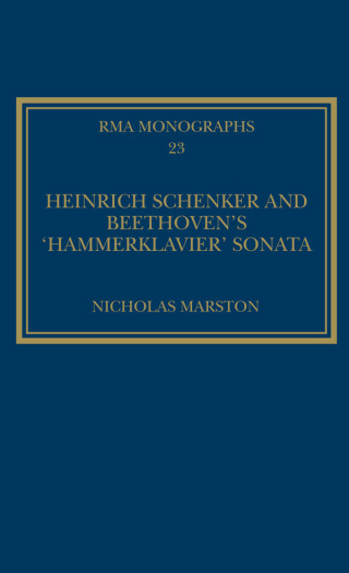 Heinrich Schenker and Beethoven's 'Hammerklavier' Sonata