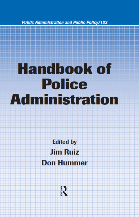 Cover image for book Handbook of Police Administration