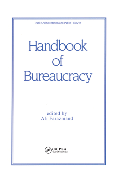 Cover image for book Handbook of Bureaucracy