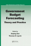 Government Budget Forecasting - Jinping Sun