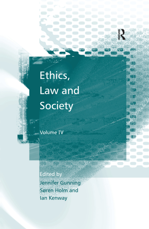 Cover image for book Ethics, Law and Society